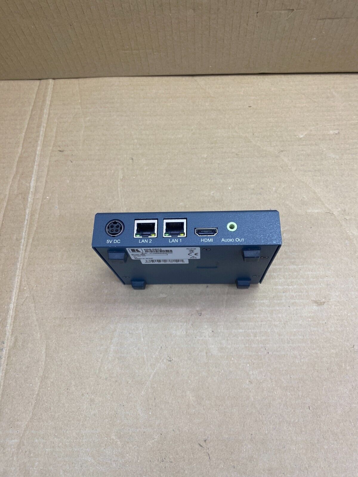 Broadcast HD Video Decoder Kramer KDS-DEC3 HDMI Ethernet 4K 1080p