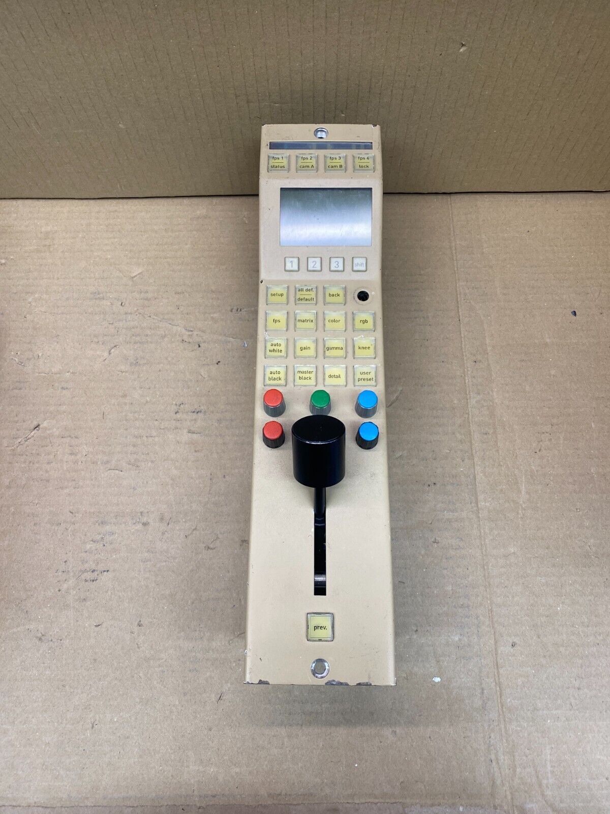 Antelope MK11s Camera Control Panel OCP Ultra-Slow-Motion Broadcast