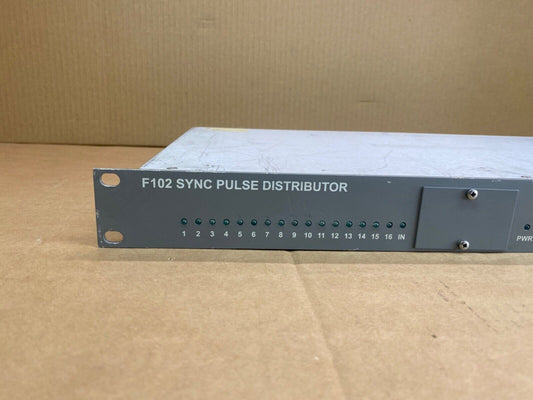 Broadcast Precision Sync Pulse Distributor F102 Ethernet Rack-Mount