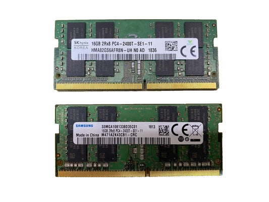 Professional DDR4 Memory Module, Samsung Hynix 16GB 2Rx8 PC4-2400T RAM
