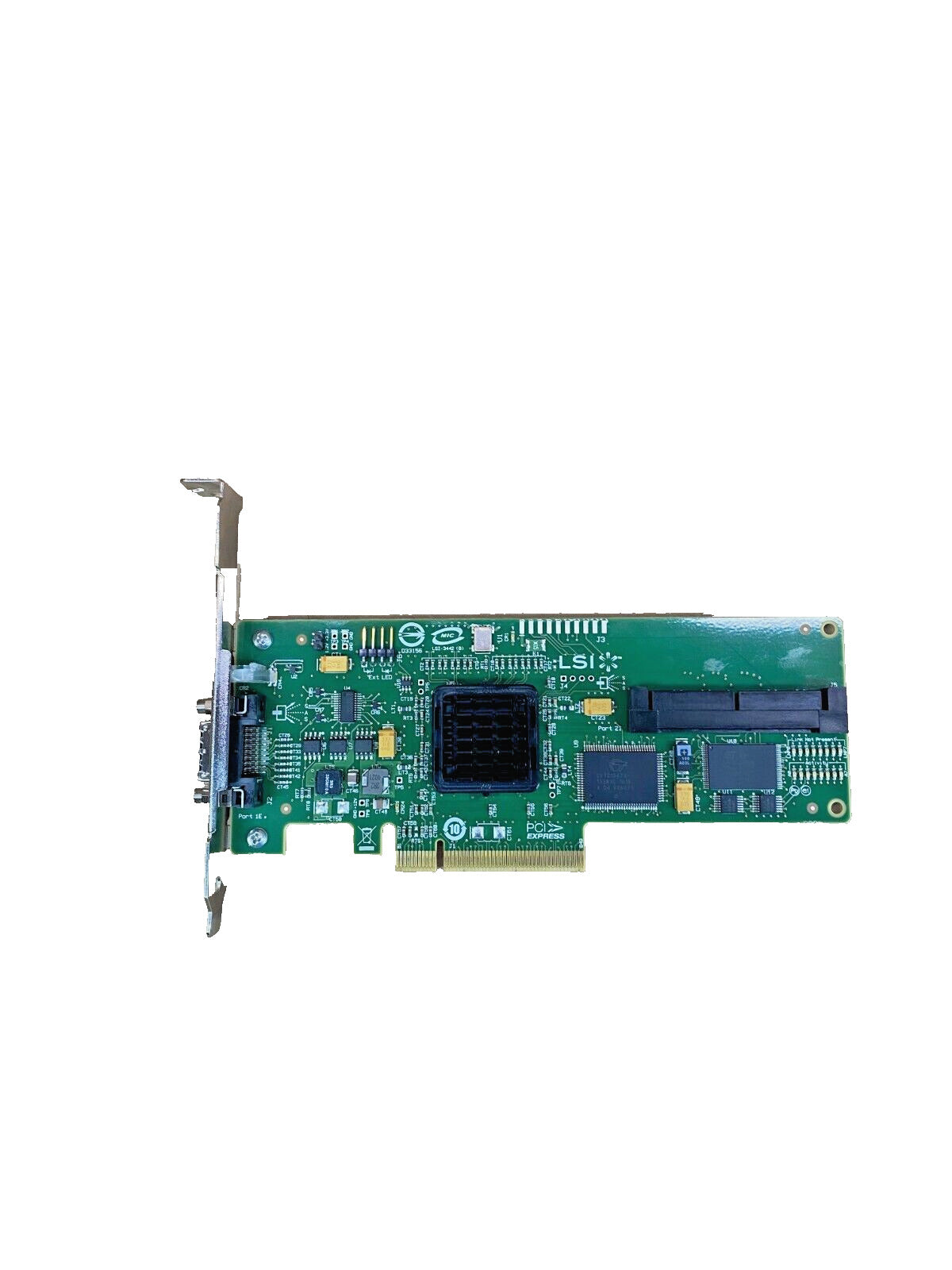 SAS SATA RAID Controller LSI SAS3442E-R PCIe X4, 4-Port Interface ...