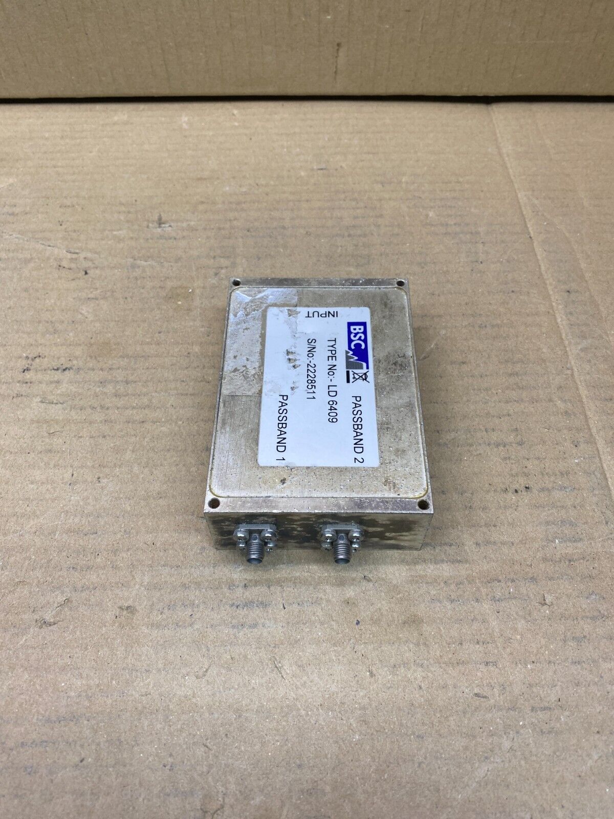 RF Diplexer BSC LD 6409 Lumped Element System, High-Performance  £480