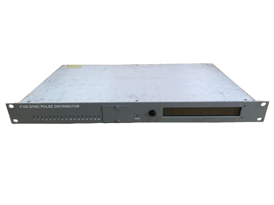 Broadcast Precision Sync Pulse Distributor F102 Ethernet Rack-Mount