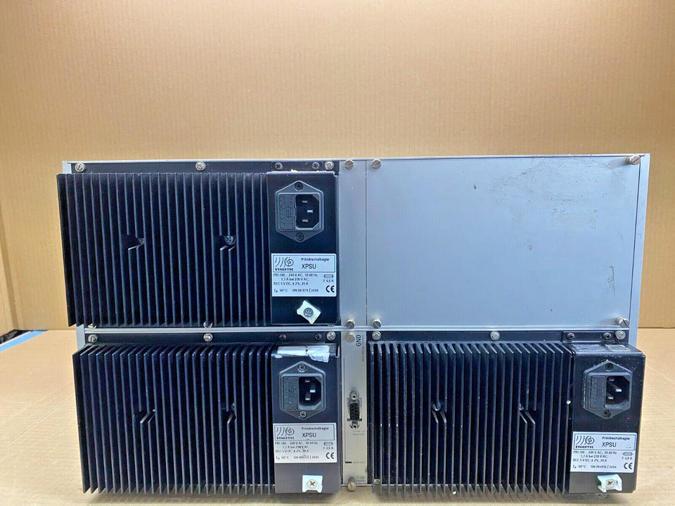 StageTec NEXUS 6U Modular Audio Routing Rackmount Chassis 19\" Used