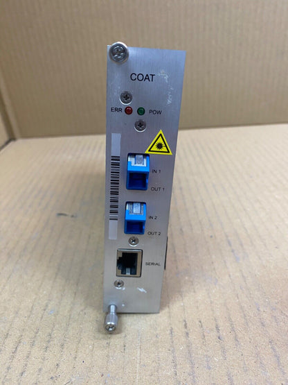 COAT-250B13-SPC-3R Optical Module 2x LC Fiber + Serial (Used)