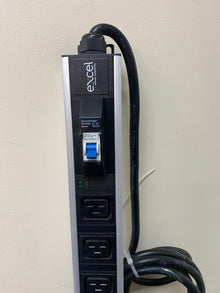 Excel Plug Vertical PDU 24-Way 32A  C13 C19 Rack Power Distribution Unit