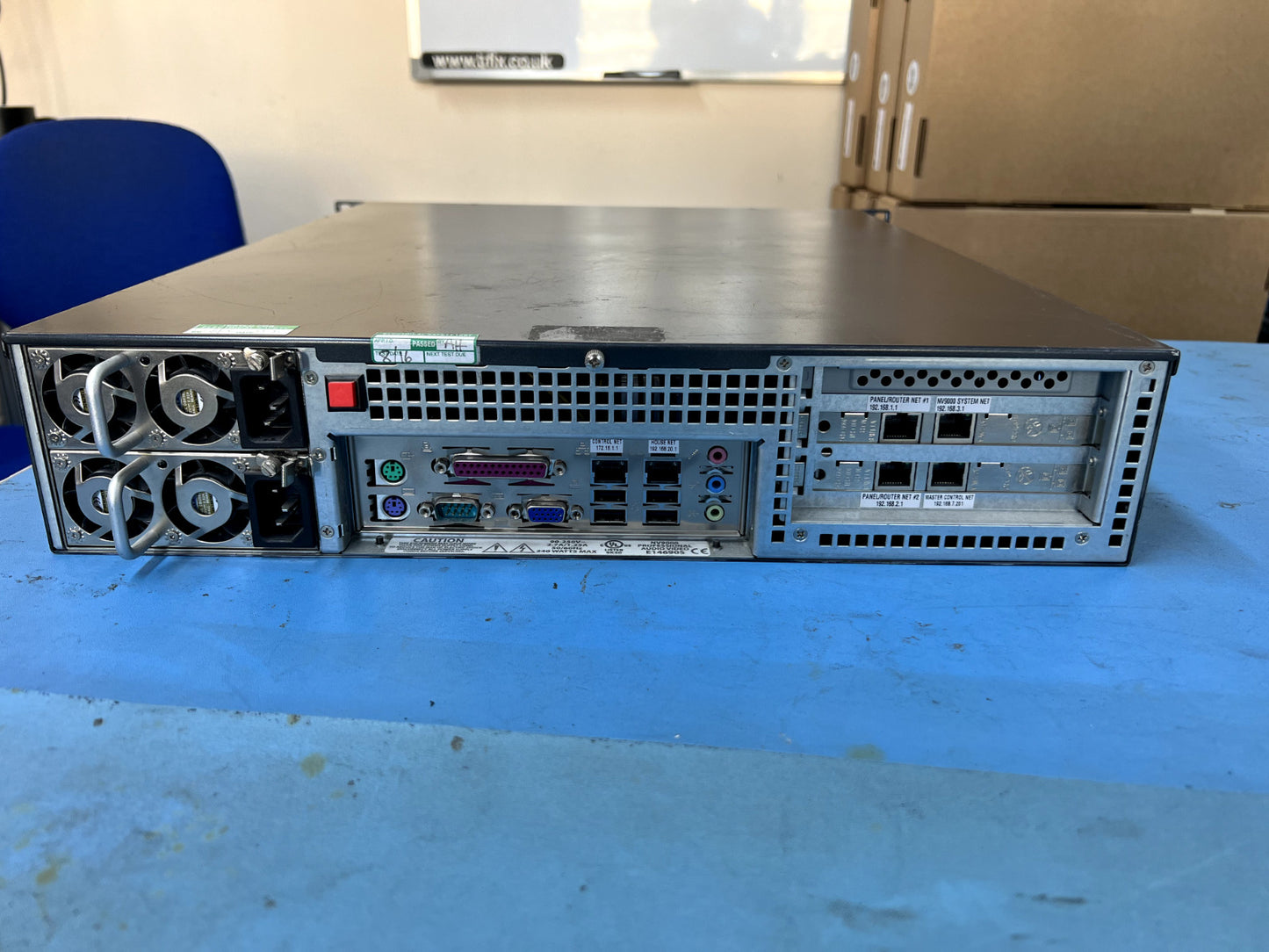 Broadcast Router Controller Miranda NV9000 64 Routers 400 Panels Ethernet
