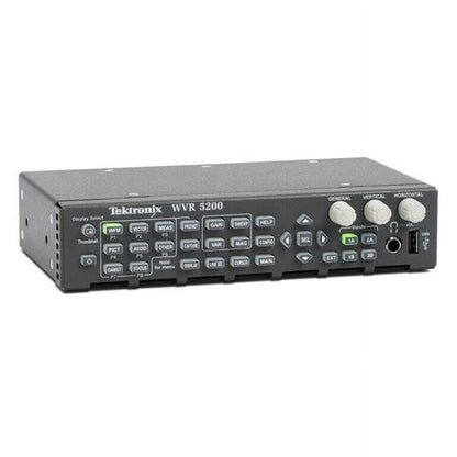 Broadcast HD SD Rasterizer 3G SDI DVI Ethernet USB Headphone Tektronix WVR5200
