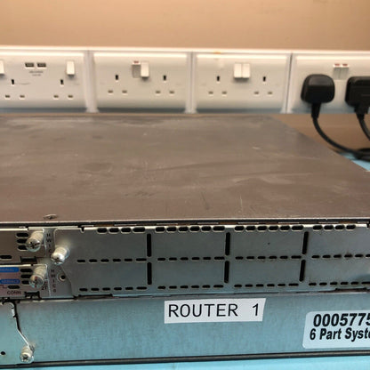 High-Security Ethernet Router, Cisco 2821-HSEC/K9 V03, Dual Gigabit Ports