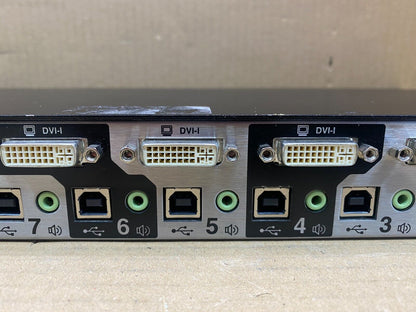 Professional 8-Port Dual Monitor USB KVM Switch AdderView AV8PRO-DVI