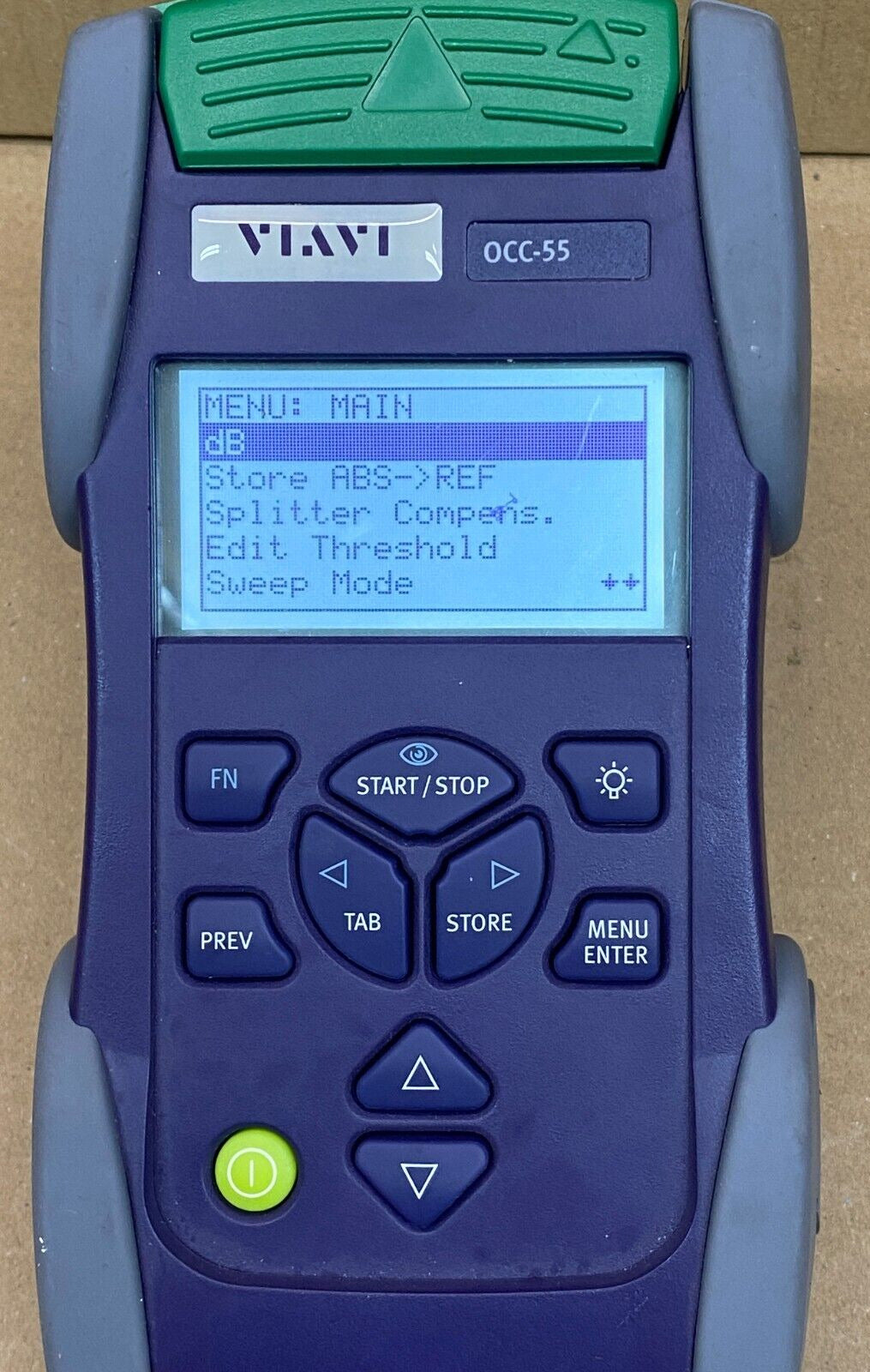 Professional DWDM Optical Tester, Viavi OCC-55 Handheld Multimode