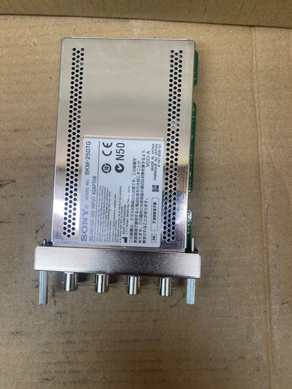 Sony BKM-250TG SDI Input Adaptor for BVM/PVM Monitors 3G/HD/SD-SDI