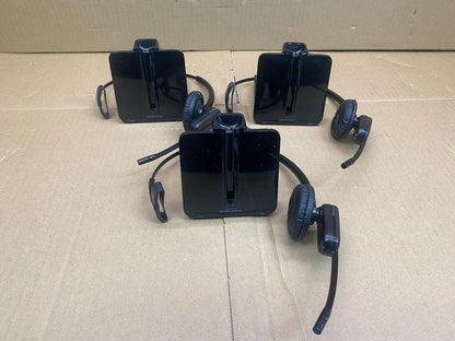 Plantronics C054A Wireless Headset 3-Pack Bluetooth Hands-Free, 100m Range