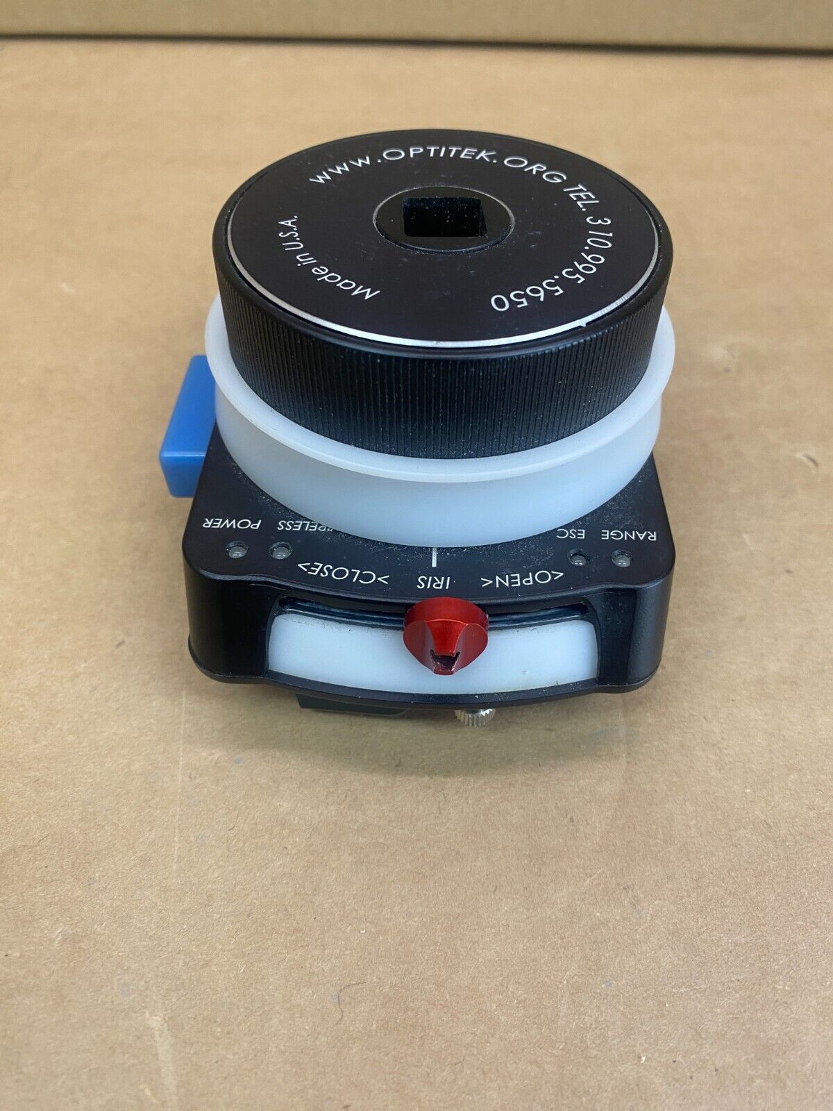 Broadcast Focus Controller Kit, Optitek OptiTron2 RED Canon Nikon with ARRI