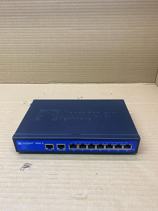 Secure Firewall Device, Juniper SSG 5, Ethernet VPN, Enhanced Security
