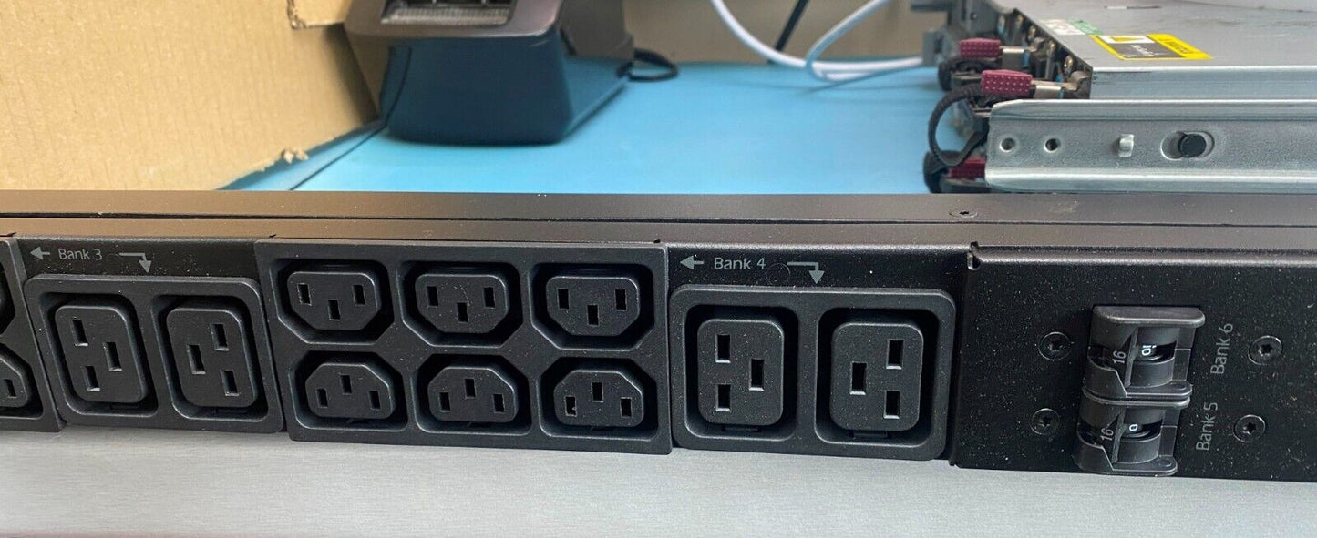 Industrial Metered Rack PDU Schneider APC AP8886 32A 22kW ZeroU 42 Outlets