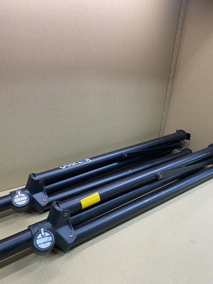 Professional Easy-Lift Speaker Stand Pair Quik Lok SP-282BK Adjustable
