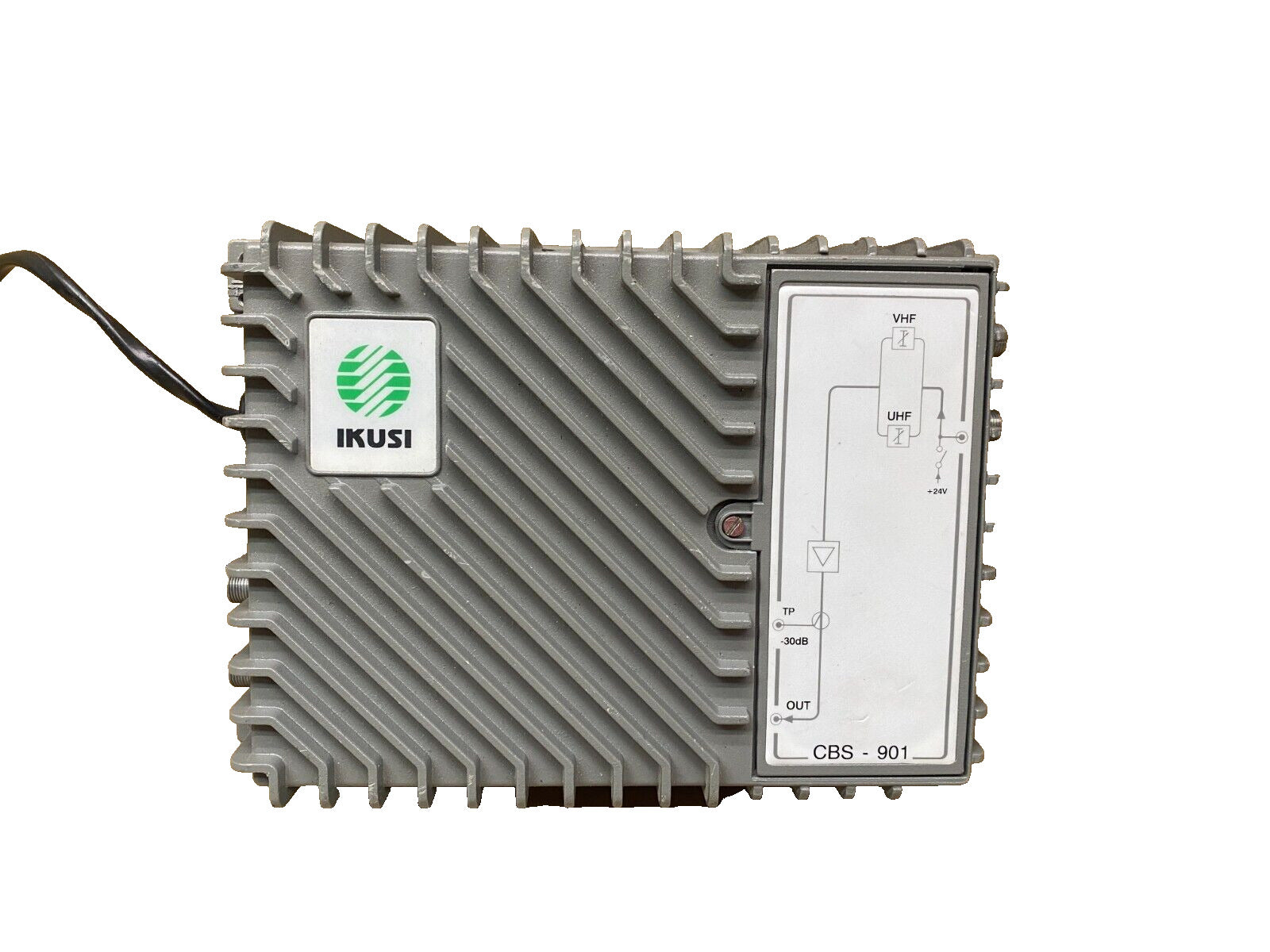 Professional TV Signal Amplifier Ikusi CBS-901 47-862MHz 120dB High Output