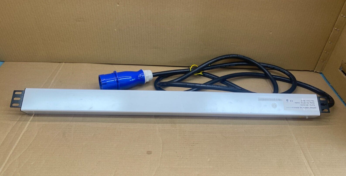 Vertical Power Distribution Unit 10-way Excel D32-10-EXL Rack-mount