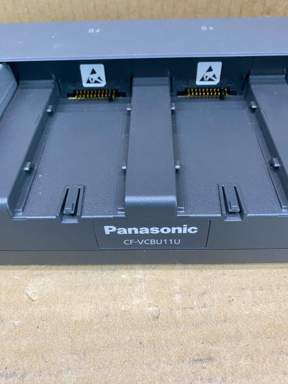 Panasonic Battery Charger Professional , 4 Bay  CF-VCBU11U, Rechargeable