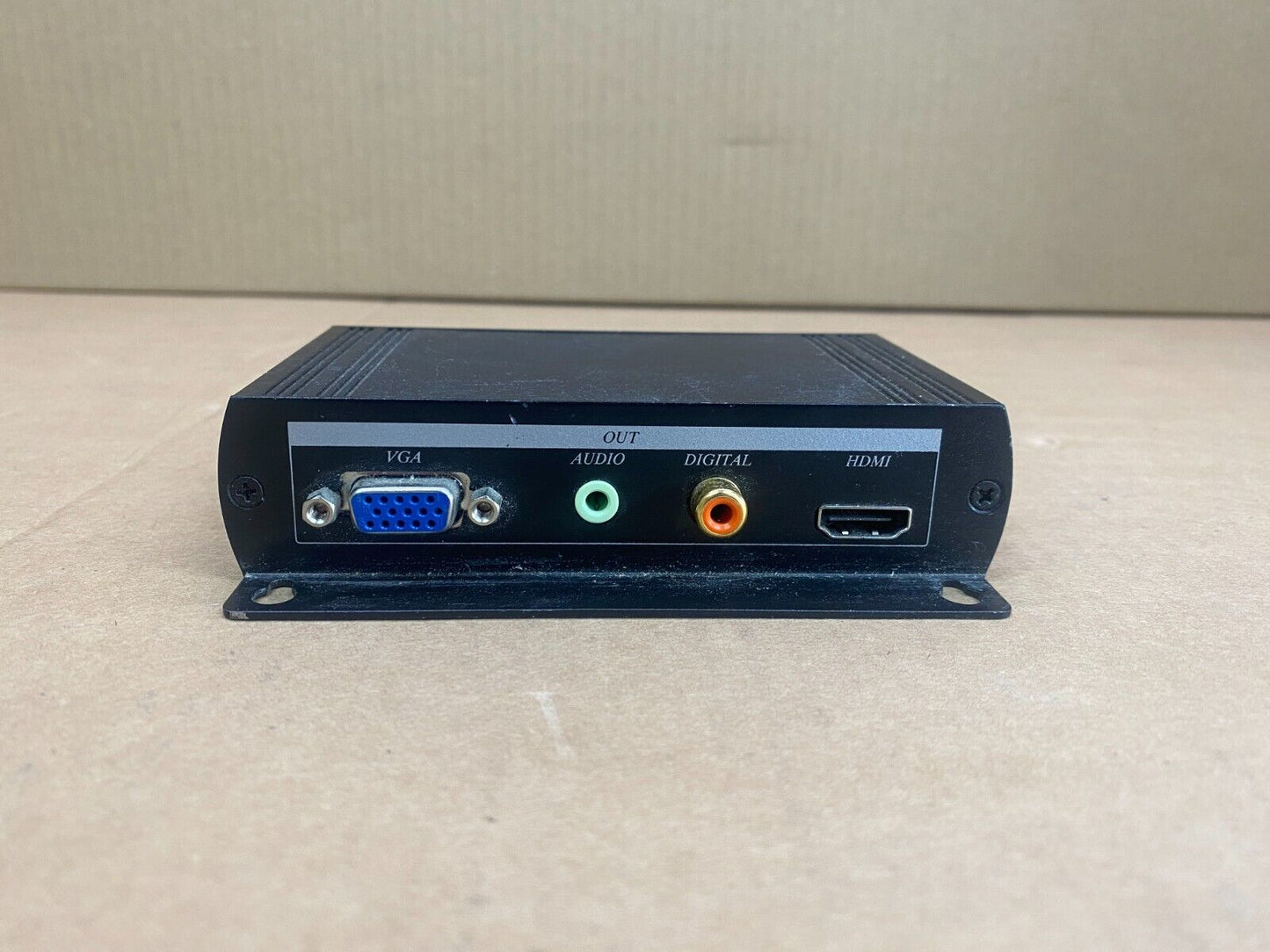 Speco VGA to HDMI Converter, Audio Support, Local Loop Output, 1080p