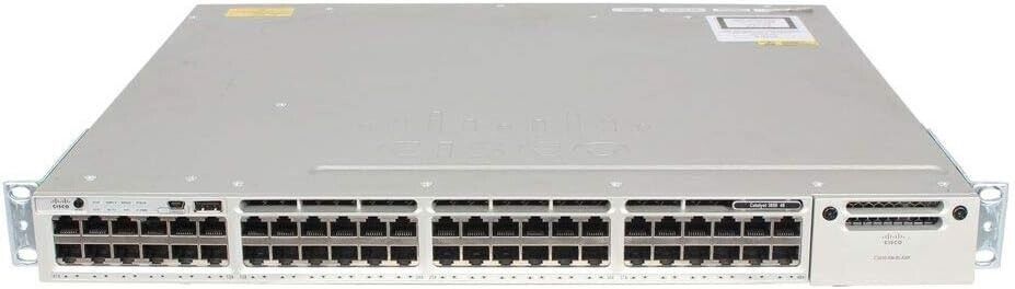 Industrial Ethernet Switch Cisco Catalyst 3850 48-Port PoE UPOE Rack-Mount