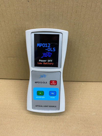 Optical Light Source, MPO12-OLS, Multi-Mode, Fiber Testing Device
