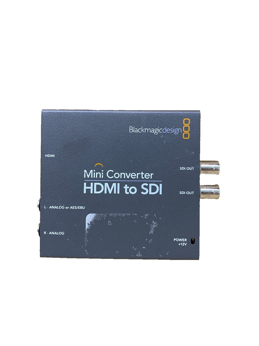 Broadcast HDMI to SDI Converter, Blackmagic 1080p60, Pro Output Gear