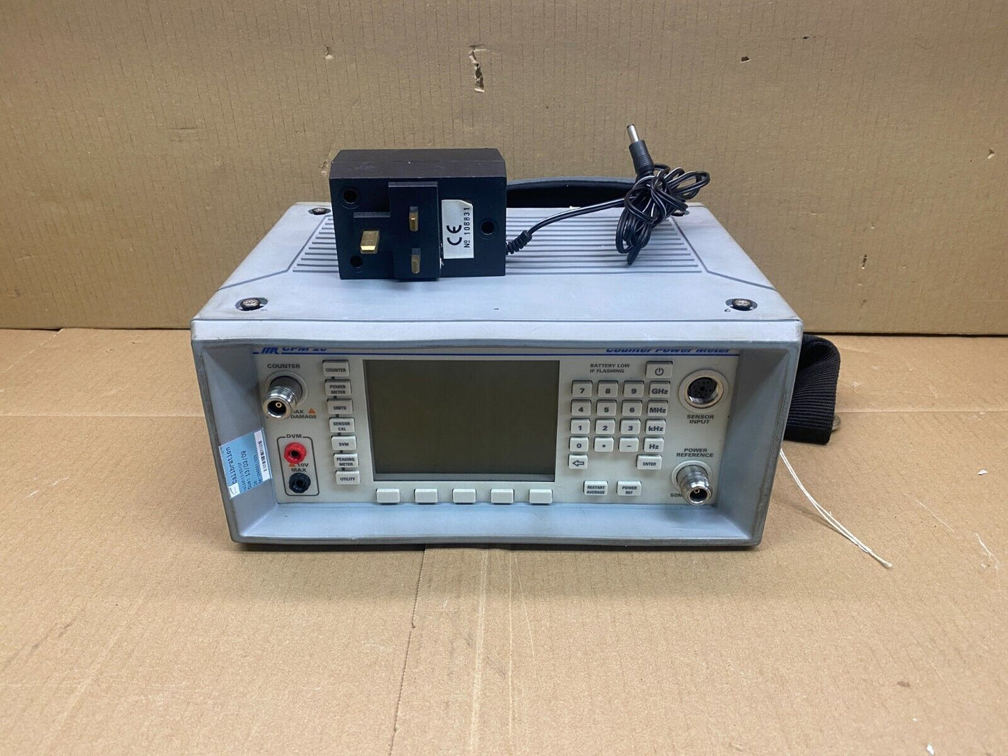 Marconi Frequency Counter Aeroflex CPM20 20GHz RF  Power Meter Lab Unit
