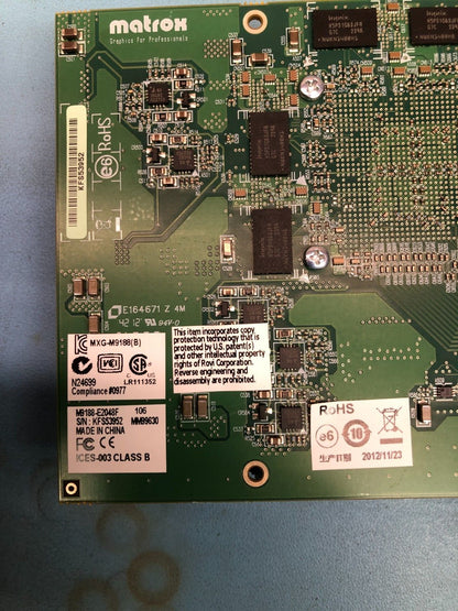 Matrox M9188 8-Port DisplayPort PCIe x16 2GB Multi-Display Card