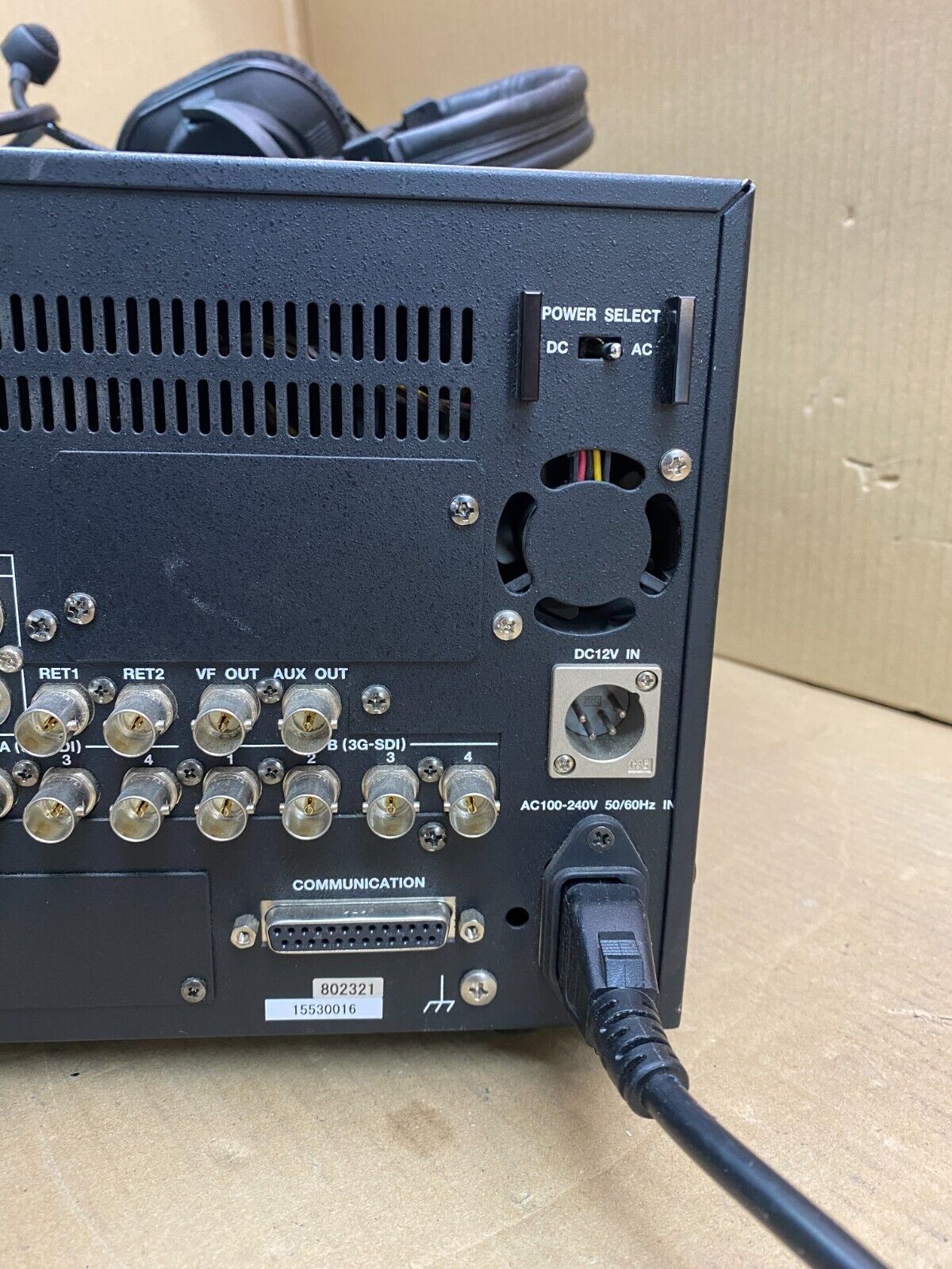 Broadcast Ultra Slow-Mo Base Station FOR.A FT-1BS, High-Speed Data Transfer