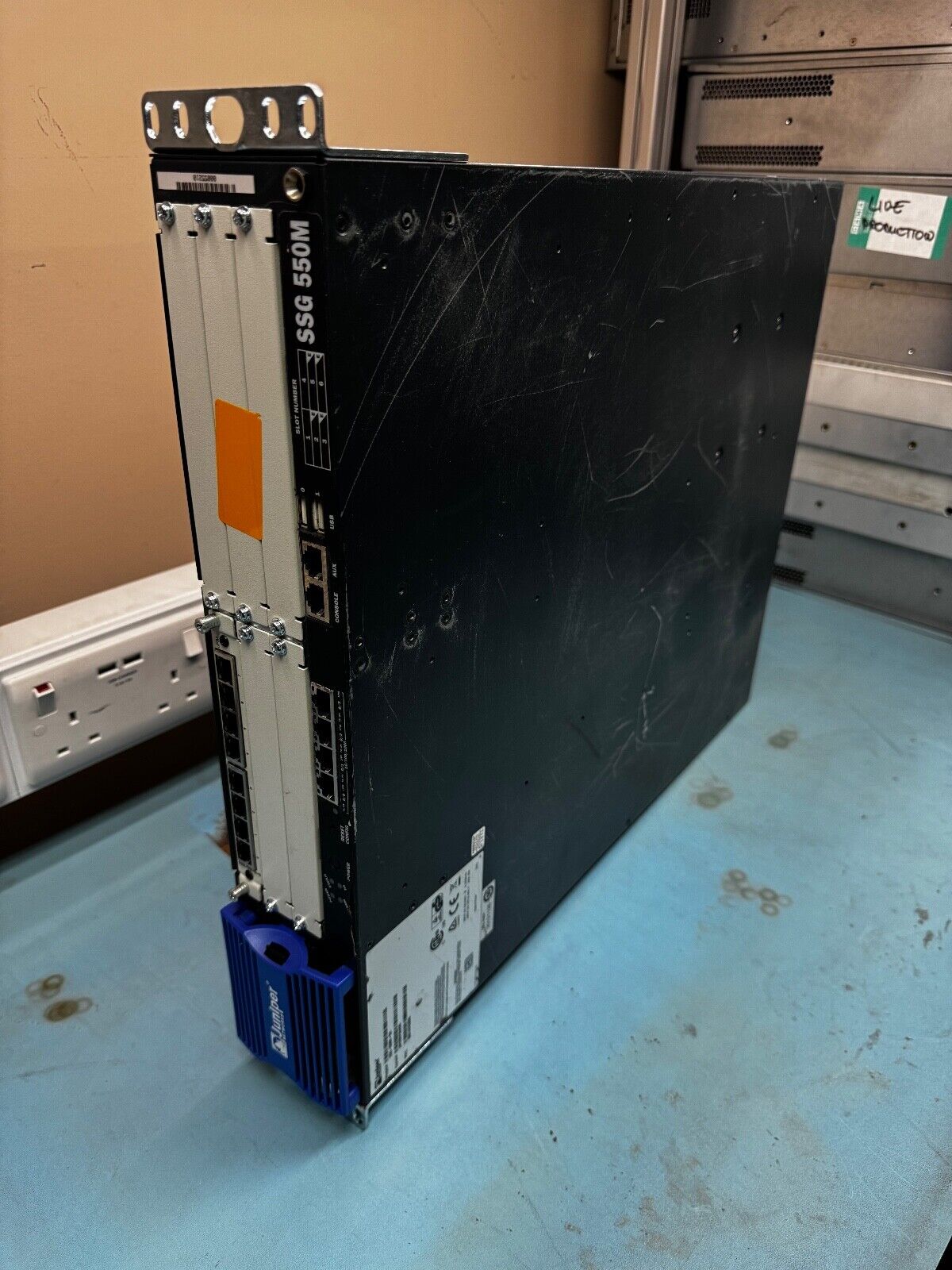Secure Services Firewall VPN, Juniper SSG 550M, Ethernet Connectivity