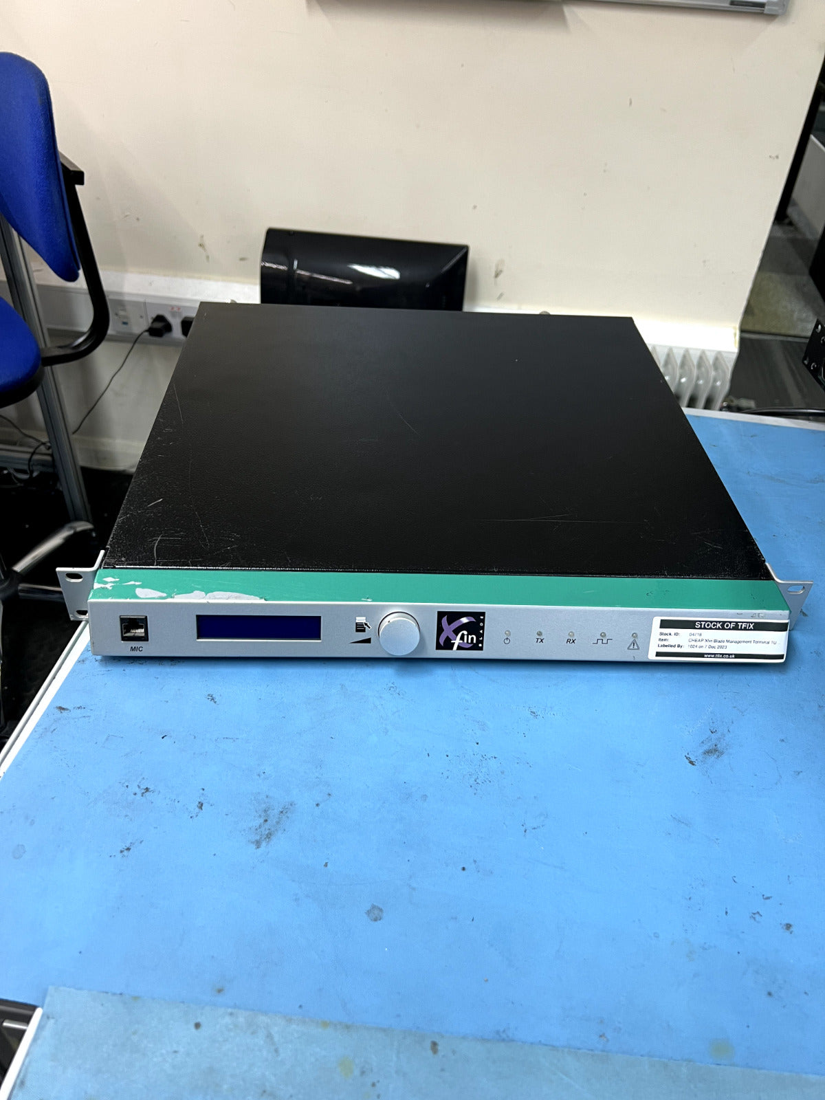 VoIP Trunking Base Station Xfin Blade 1U MPT1327 Rack-Mount 9000 Subs