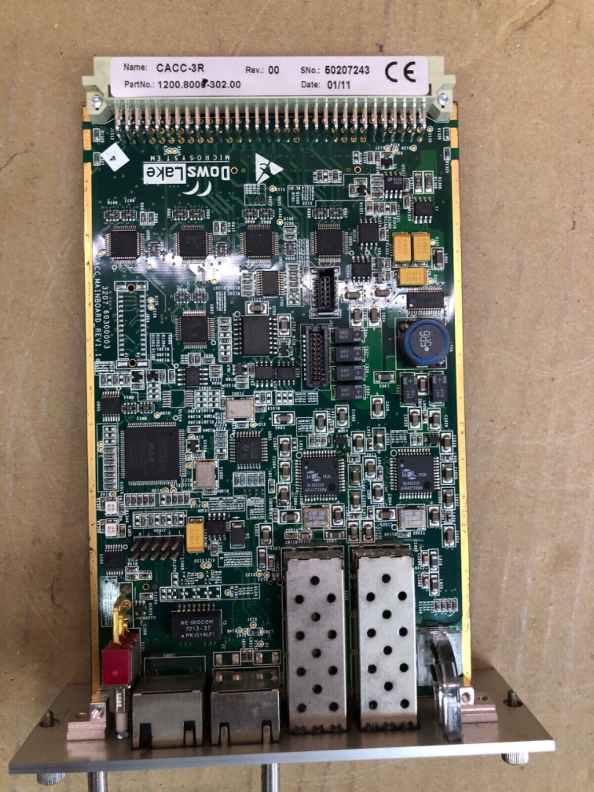 Industrial Optical Management System Controller Card Dowslake CACC-3R