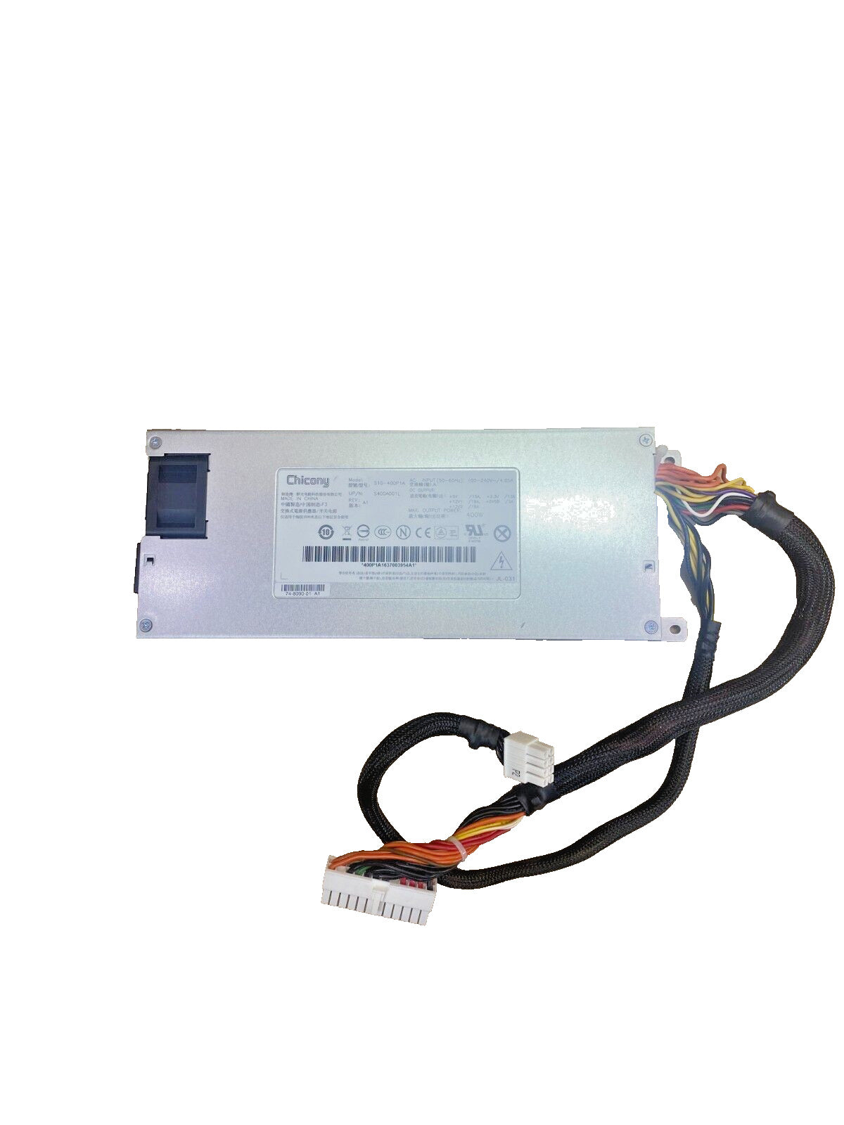 Industrial Power Supply 400W Chicony S10-400P1A Ethernet Module Rack-Mount