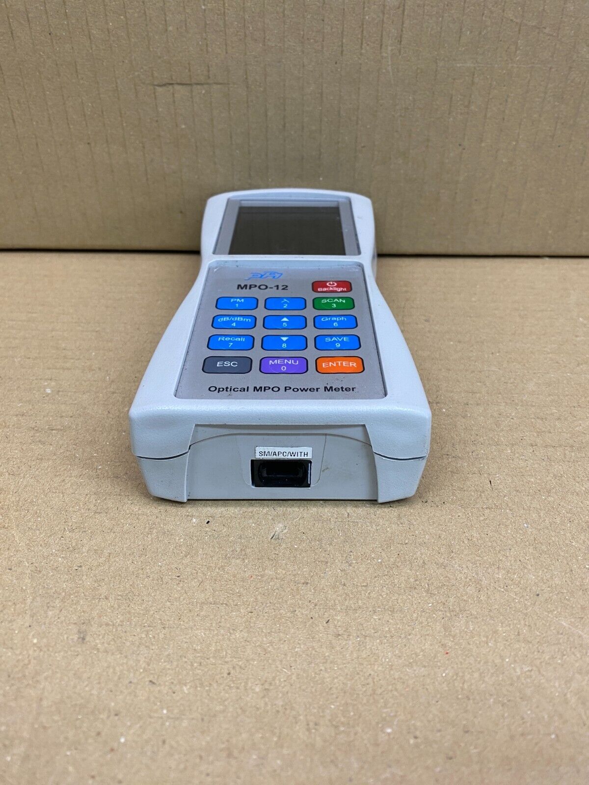 Professional MPO-12 Optical Power Meter Data Center Fiber, Ethernet Ready