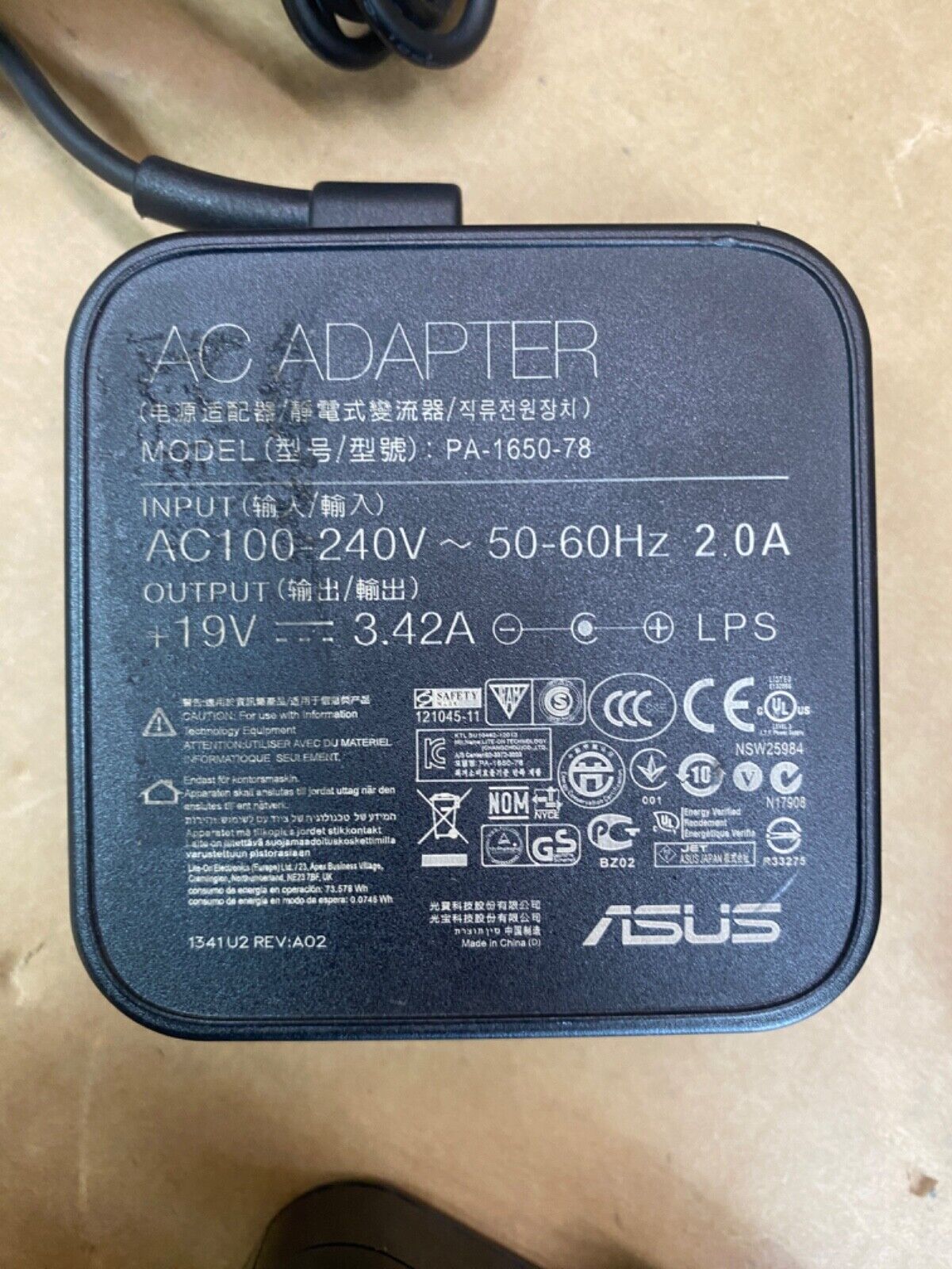 ASUS PA-1650-78 19V 3.42A Laptop Charger AC Adapter, 5-Pack Genuine