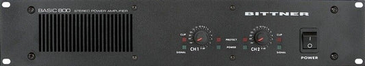 Bittner Basic 400 Stereo Amplifier XLR Inputs Speakon Connections