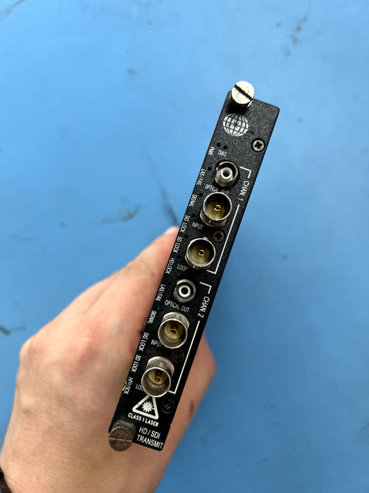 Broadcast SDI HDSDI Multi-rate Fiber Optic Video Card Meridian ST-2HD3