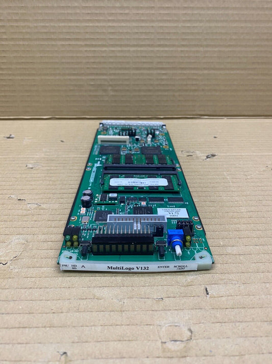 Broadcast 3-Layer HD SD Graphics Keyer Crystal Vision MultiLogo SDI